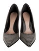 Alexander McQueen Leather Studded Accents Pumps