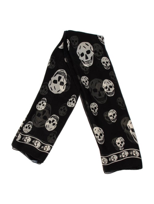 Alexander McQueen Silk Skull Scarf