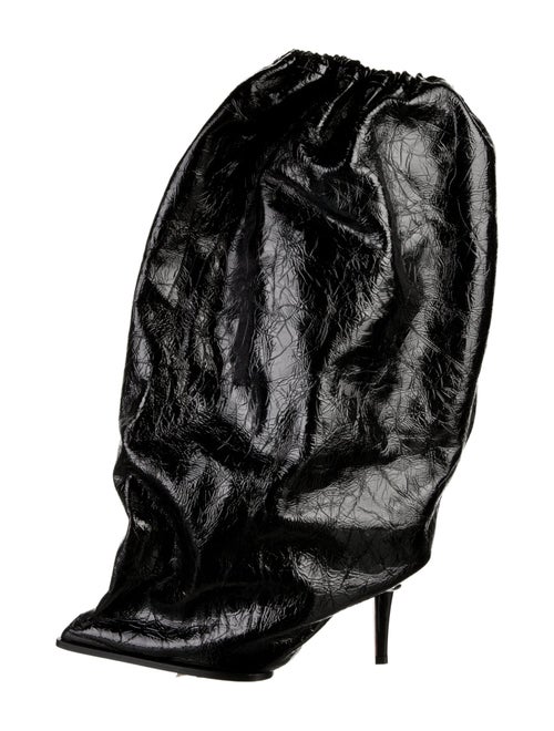 Alexander McQueen Leather Western Boots