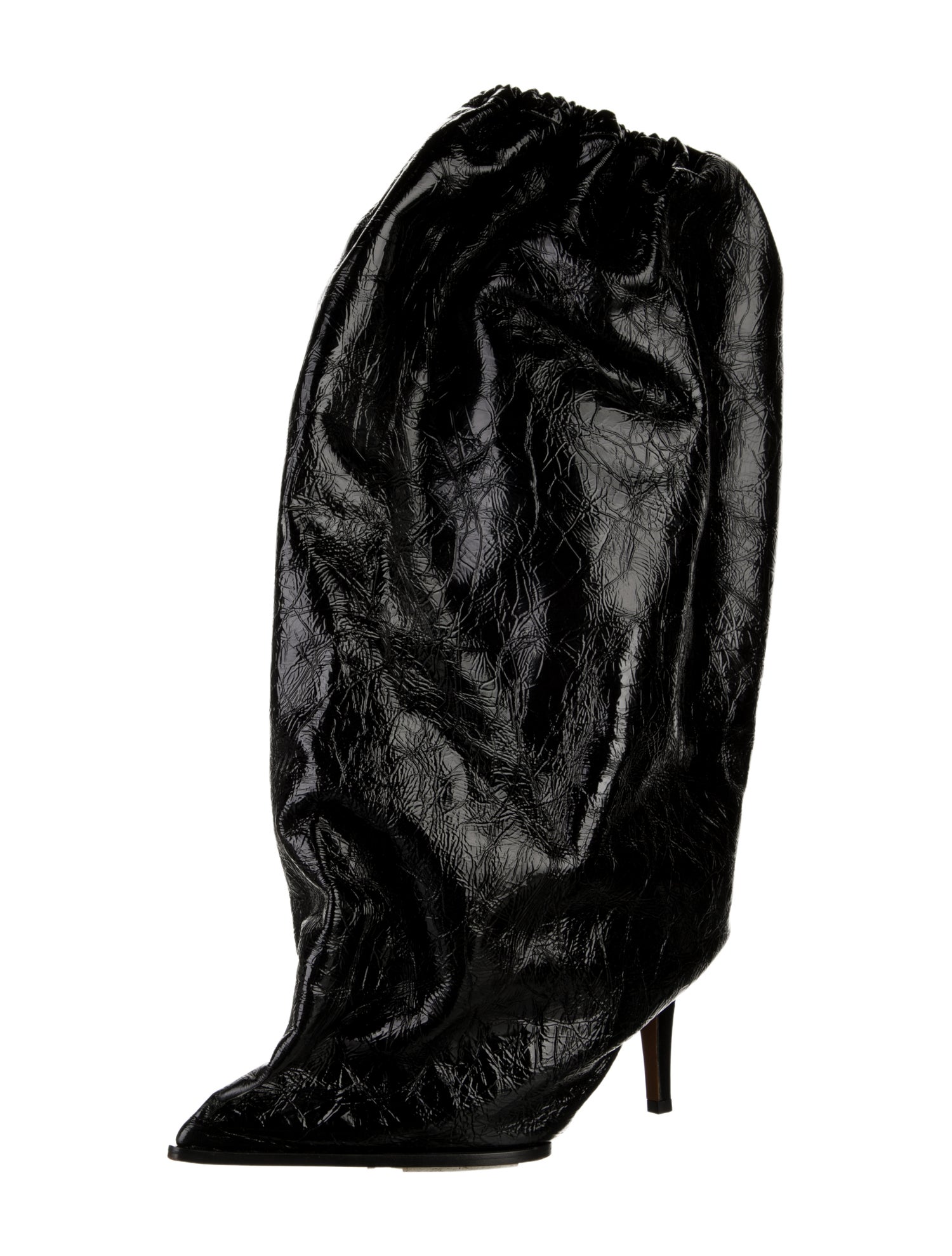 Alexander McQueen Leather Western Boots