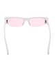 Alexander McQueen Square Tinted Sunglasses