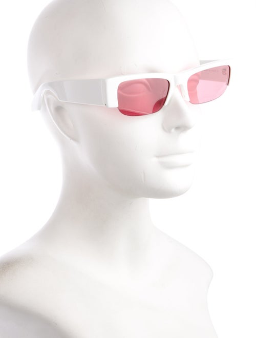 Alexander McQueen Square Tinted Sunglasses