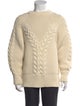 Alexander McQueen Wool Crew Neck Pullover