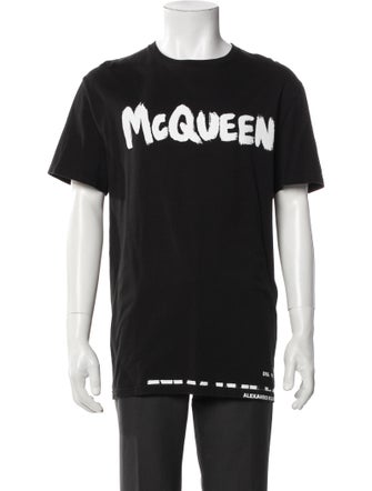 Alexander McQueen Graphic Print Crew Neck T-Shirt