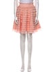 Alexander McQueen Ruffle Embellishment Knee-Length Skirt