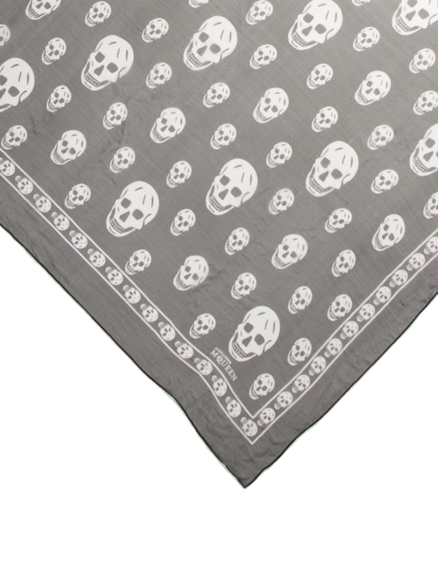 Alexander McQueen Silk Skull Scarf