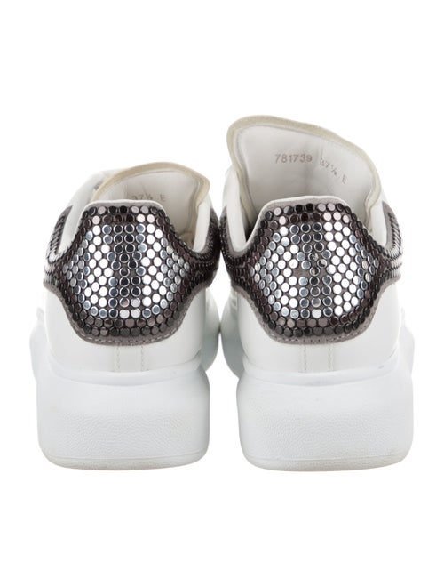 Alexander McQueen Leather Studded Accents Sneakers