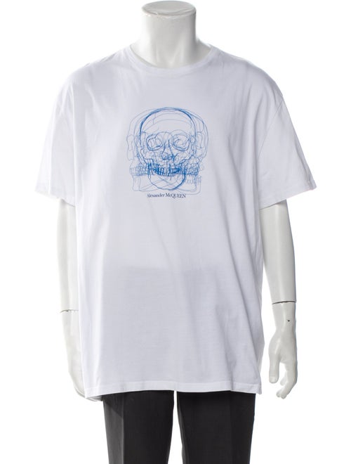 Alexander McQueen Graphic Print Crew Neck T-Shirt