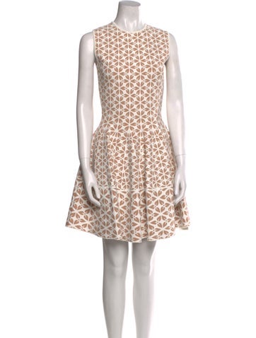 Alexander McQueen Dresses Printed Mini Dress M