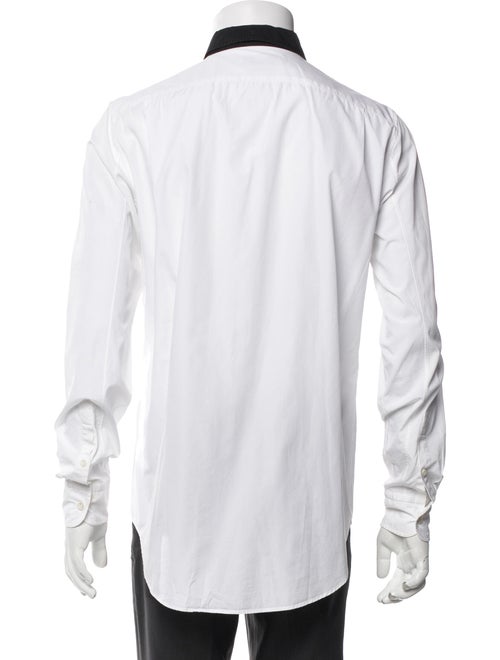 Alexander McQueen Skull Colorblock Pattern Shirt