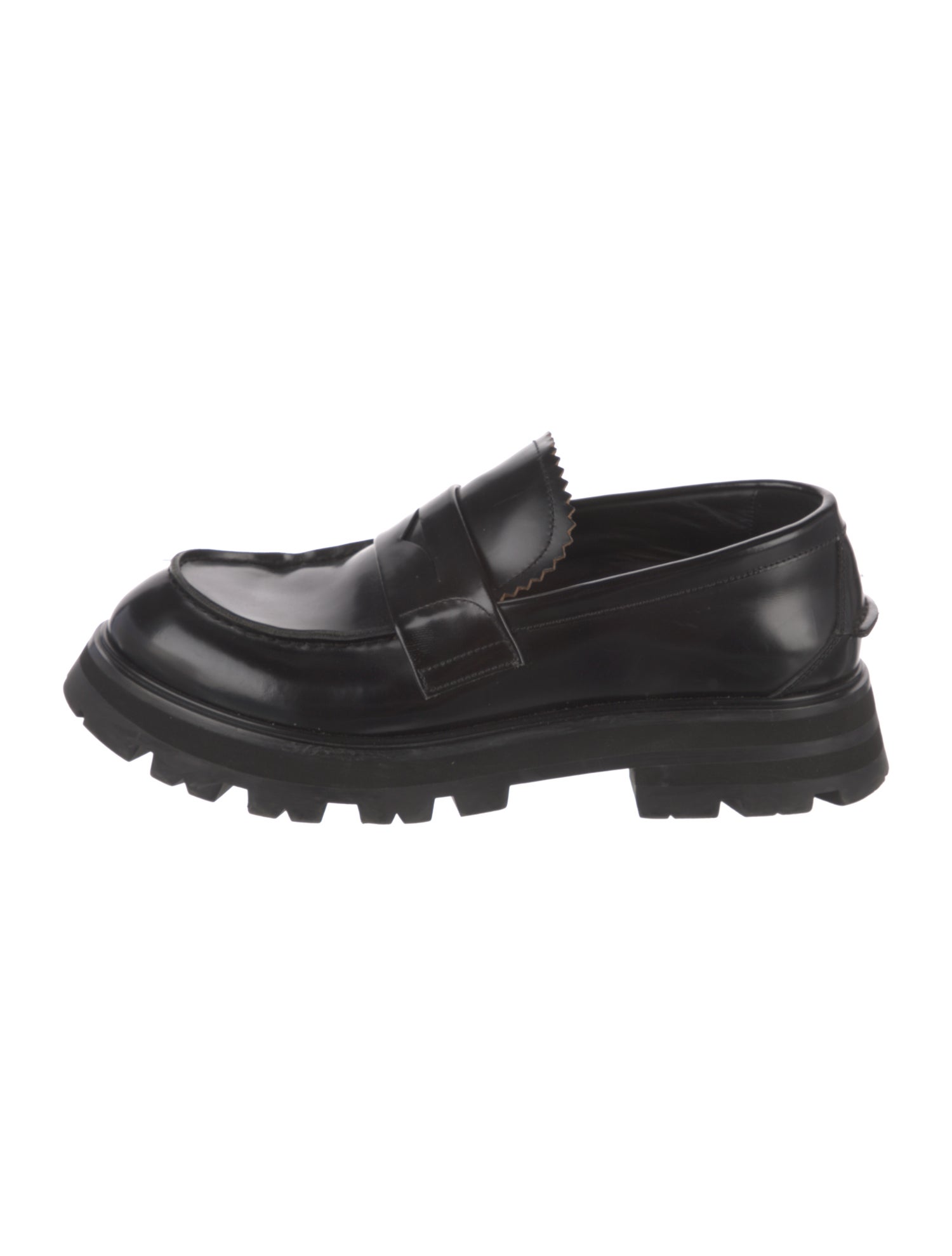 Alexander McQueen Leather Loafers