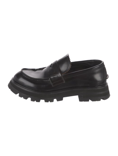 Alexander McQueen Leather Loafers