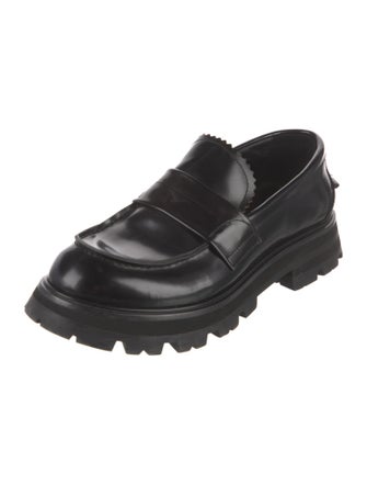 Alexander McQueen Leather Loafers