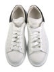 Alexander McQueen Leather Colorblock Pattern Sneakers