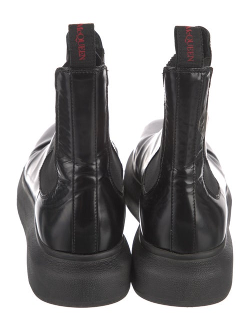 Alexander McQueen Leather Chelsea Boots