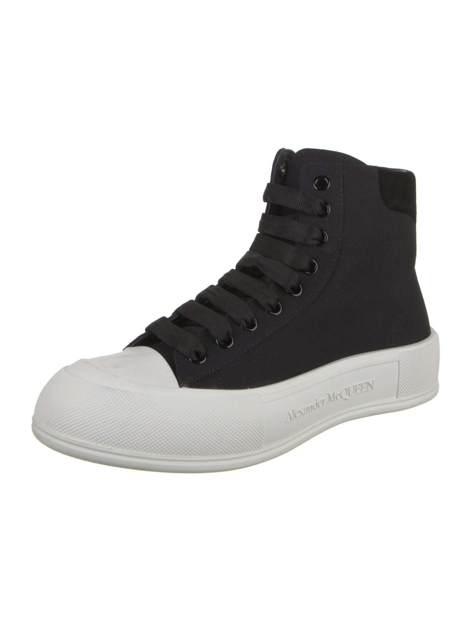 Alexander McQueen Canvas Printed Sneakers