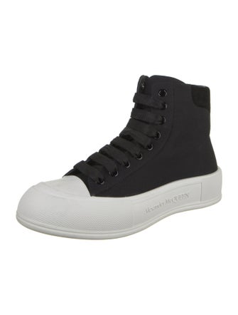 Alexander McQueen Canvas Printed Sneakers