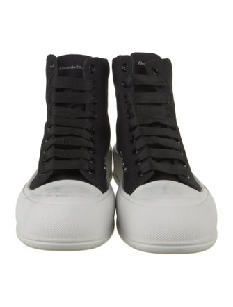 Alexander McQueen Canvas Printed Sneakers