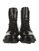 Alexander McQueen Leather Combat Boots