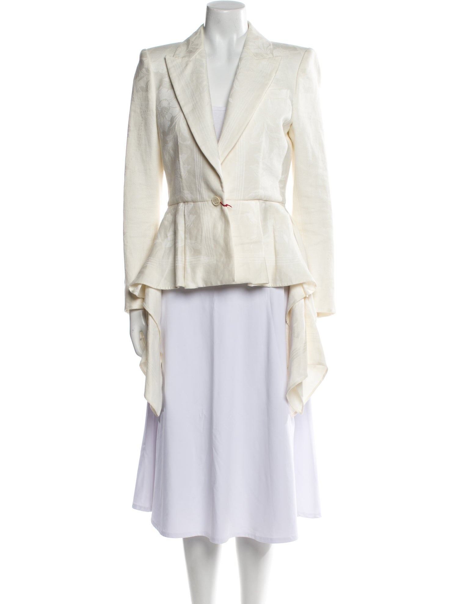 Alexander McQueen Linen Blazer