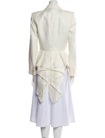 Alexander McQueen Linen Blazer