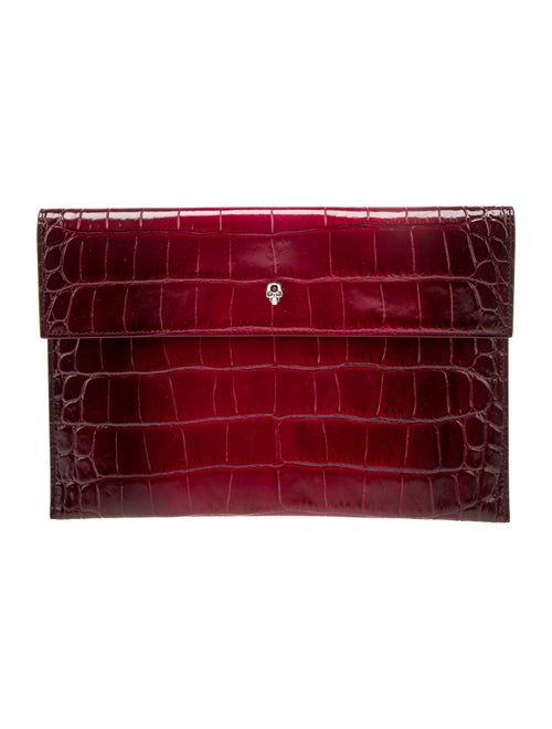 Alexander McQueen Leather Clutch