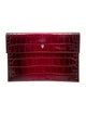 Alexander McQueen Leather Clutch