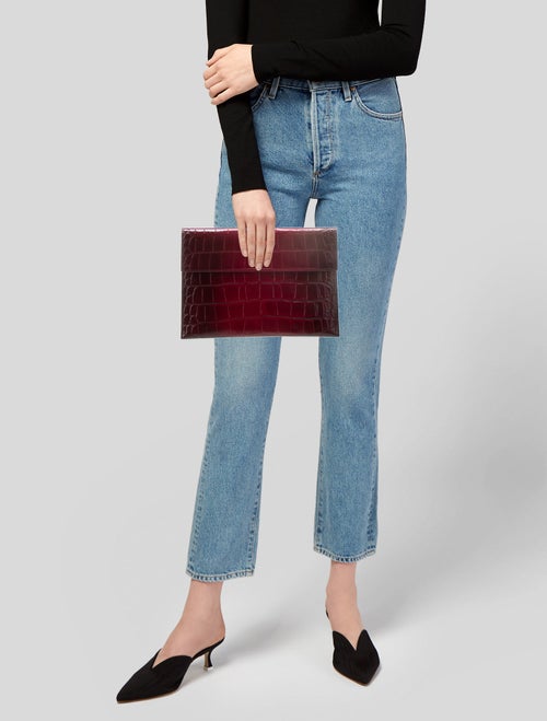 Alexander McQueen Leather Clutch