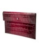 Alexander McQueen Leather Clutch
