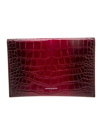Alexander McQueen Leather Clutch