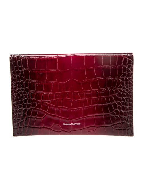 Alexander McQueen Leather Clutch