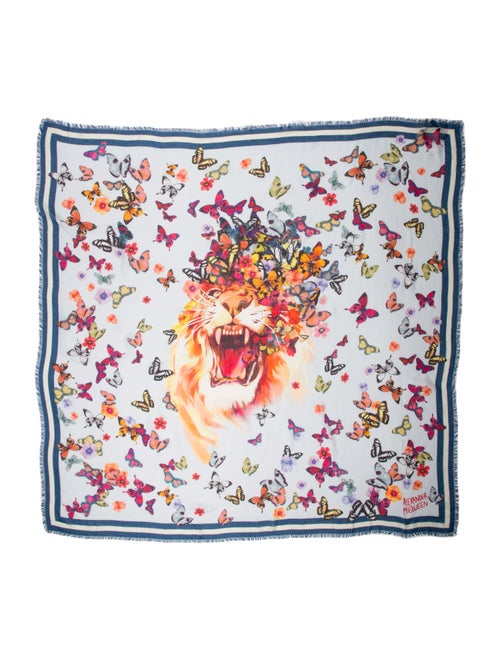Alexander McQueen Printed Scarf