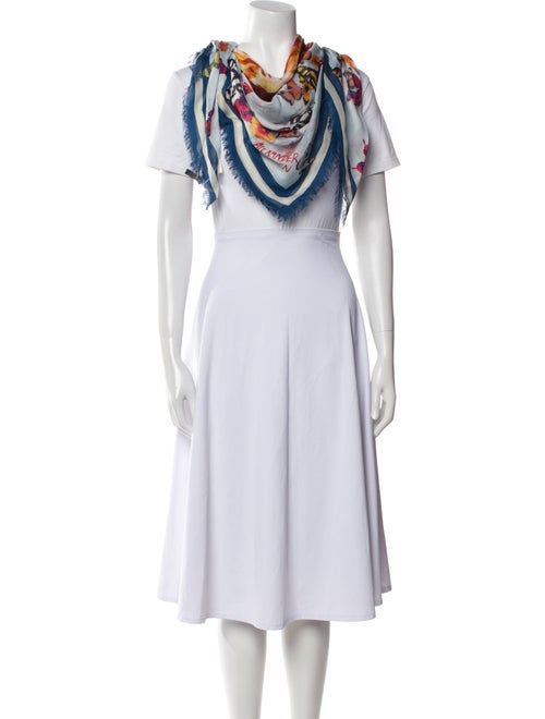 Alexander McQueen Printed Scarf