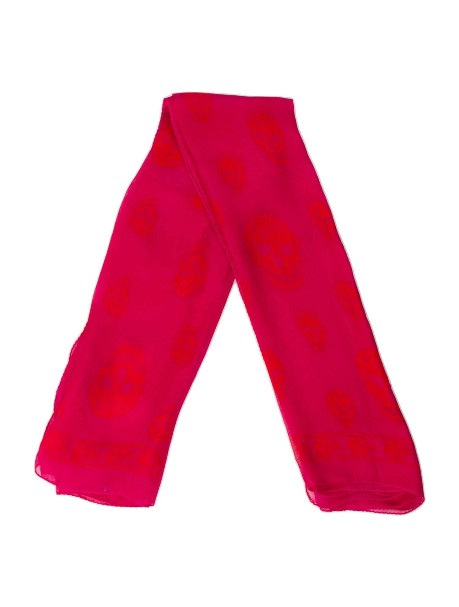 Alexander McQueen Silk Skull Scarf