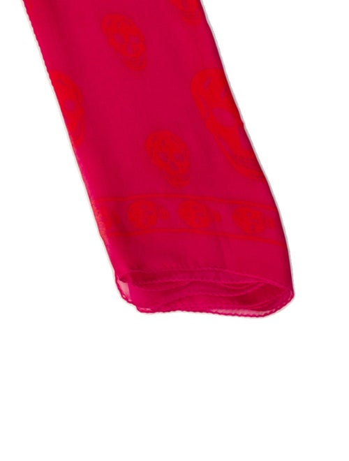 Alexander McQueen Silk Skull Scarf
