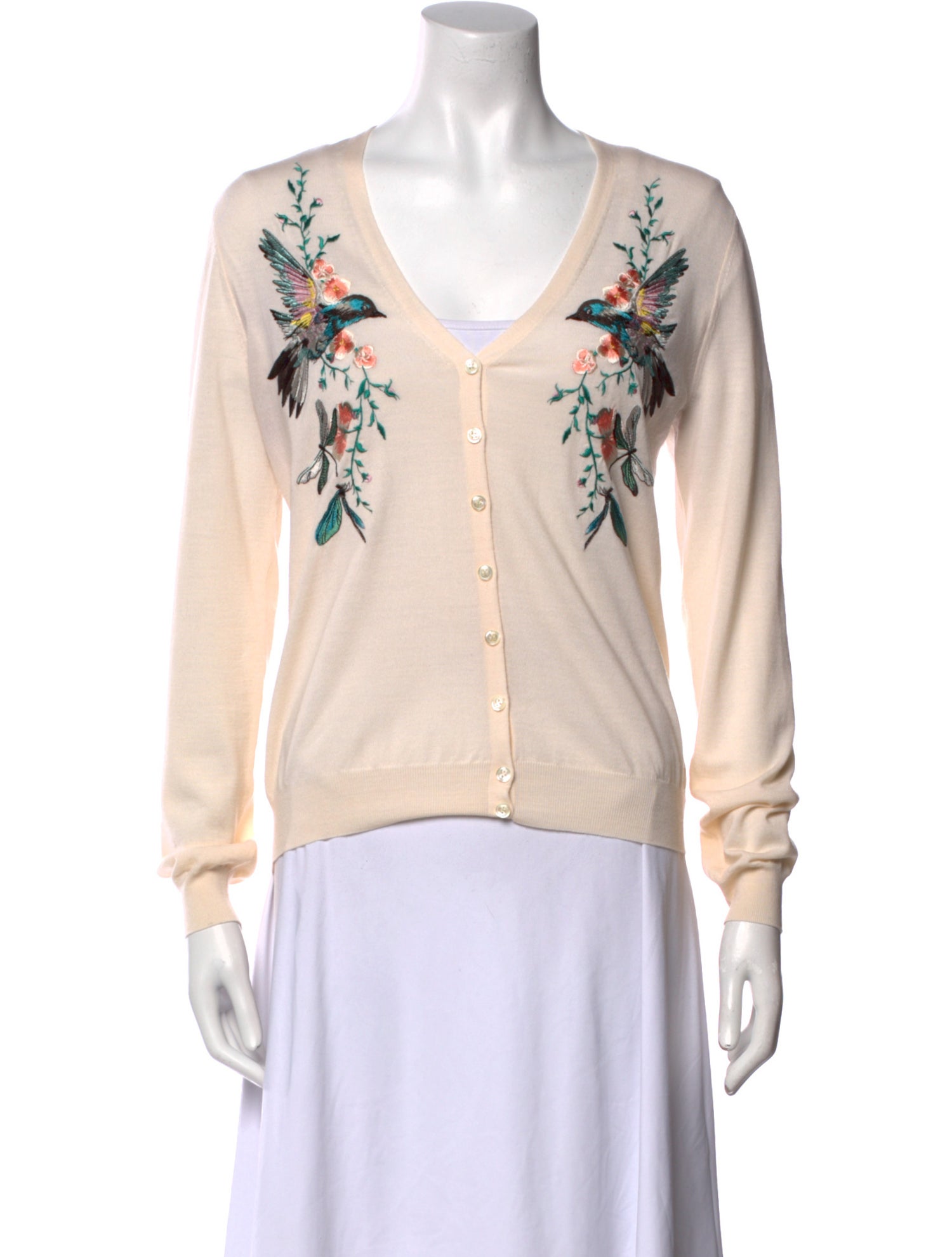 Alexander McQueen Wool Printed Sweater