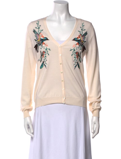 Alexander McQueen Wool Printed Sweater