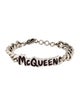 Alexander McQueen Graffiti Logo Link Bracelet