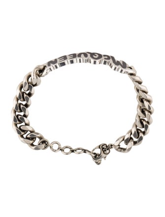 Alexander McQueen Graffiti Logo Link Bracelet