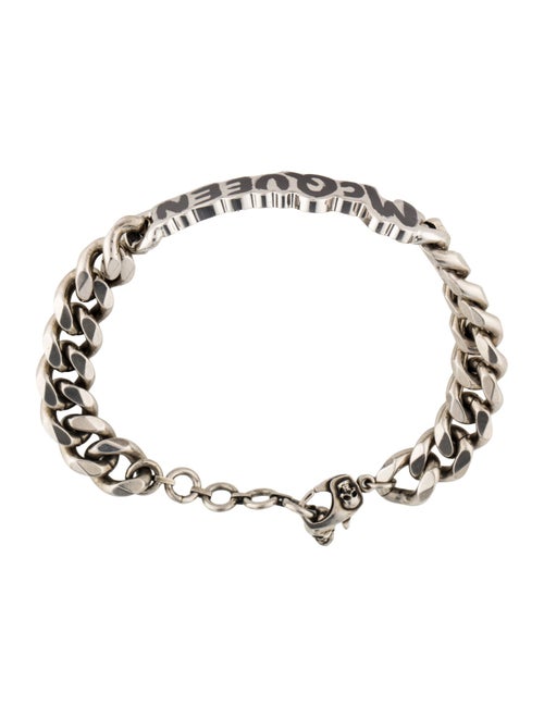 Alexander McQueen Graffiti Logo Link Bracelet