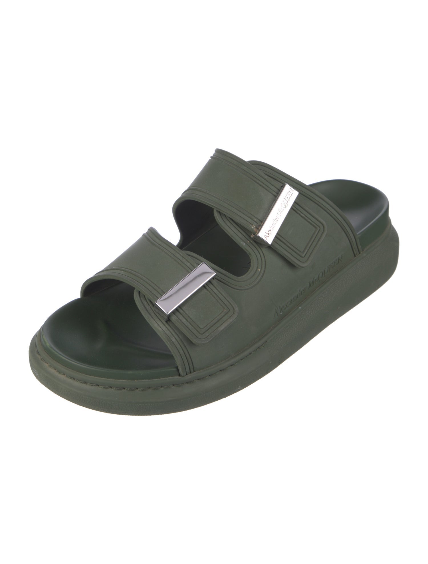 Alexander McQueen Rubber Slides