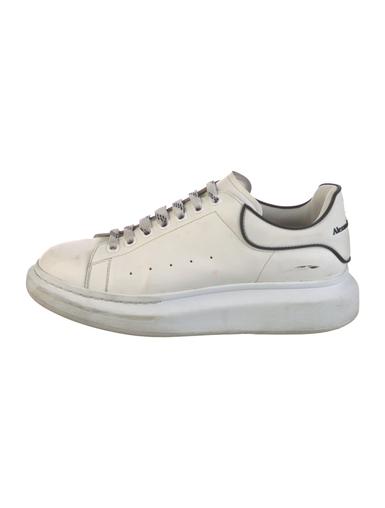 Alexander McQueen Leather Chunky Sneakers