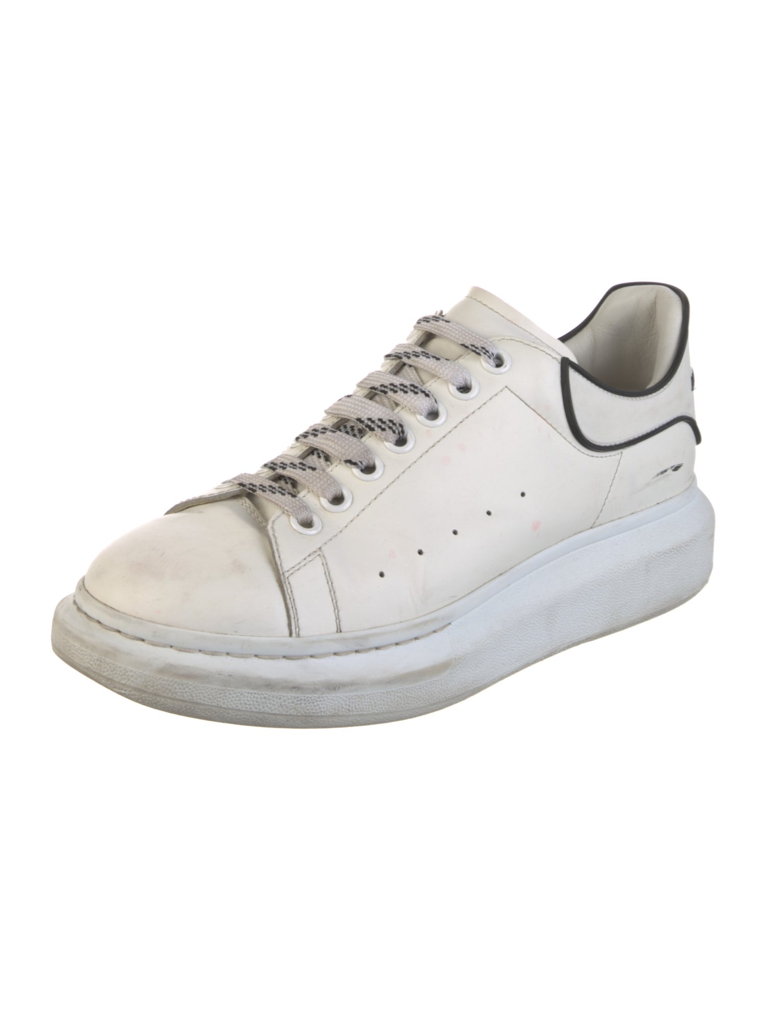Alexander McQueen Leather Chunky Sneakers