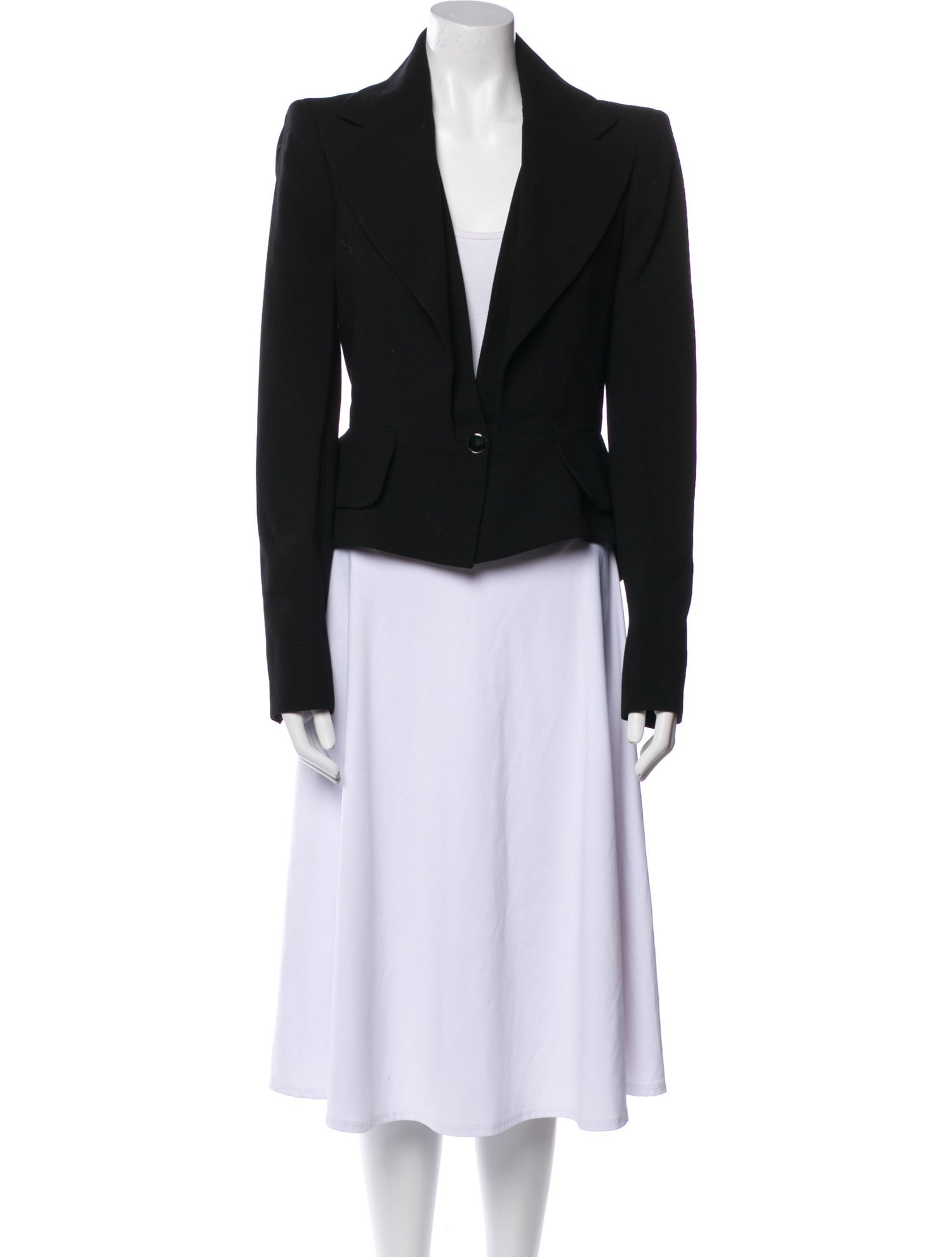 Alexander McQueen 2014 Virgin Wool Blazer