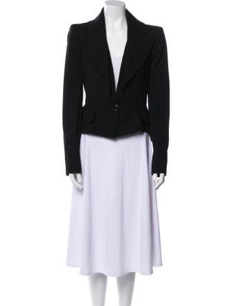 Alexander McQueen 2014 Virgin Wool Blazer