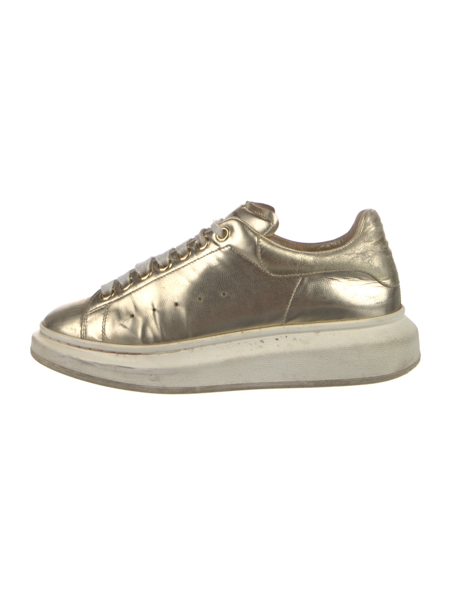 Alexander McQueen Leather Sneakers