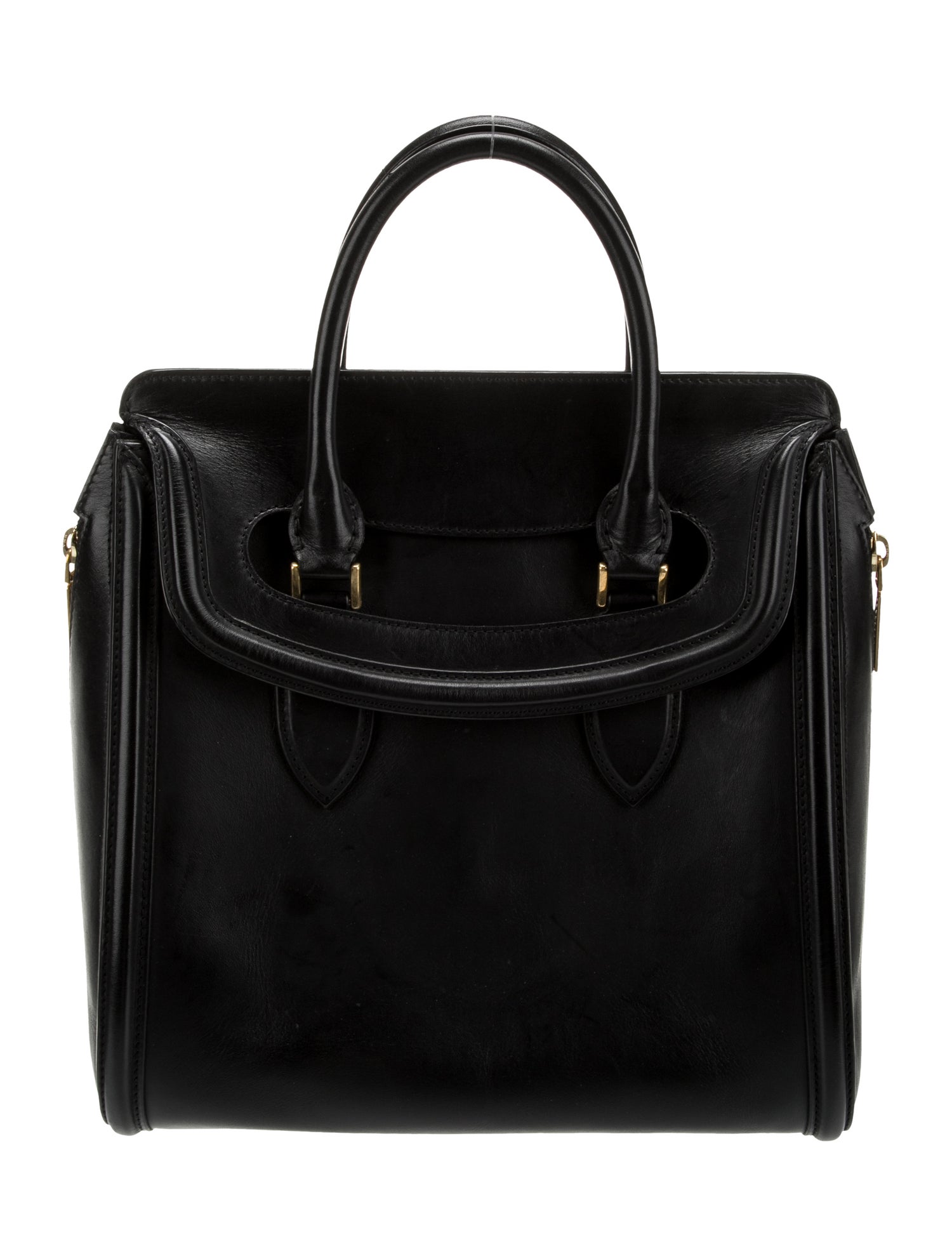 Alexander McQueen Leather Top Handle Bag