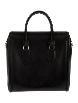Alexander McQueen Leather Top Handle Bag