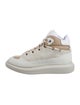 Alexander McQueen Suede Colorblock Pattern Sneakers