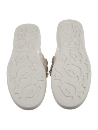 Alexander McQueen Suede Colorblock Pattern Sneakers